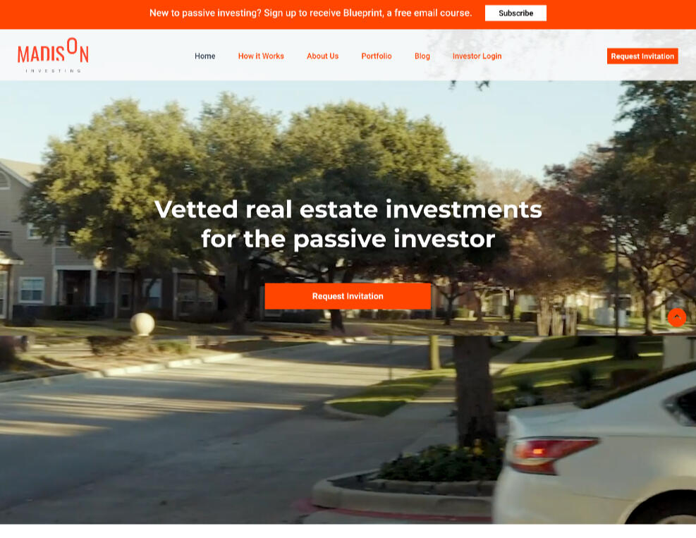 madisoninvesting website